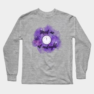 Meet me at midnight Long Sleeve T-Shirt